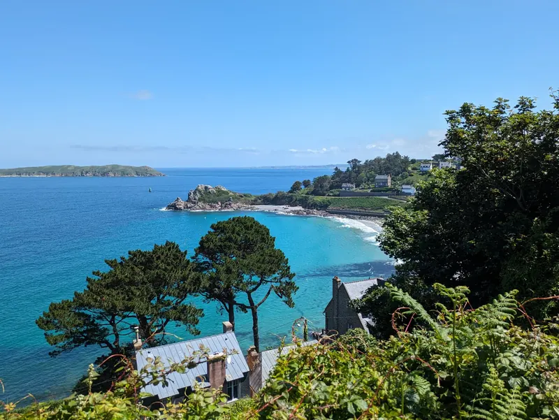La baie de Trestrignel, à Perros-Guirec